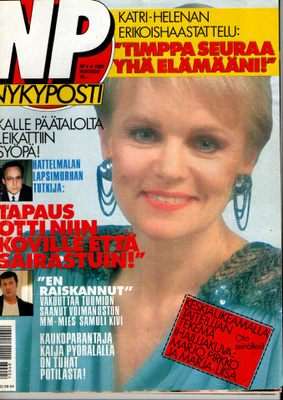 Nykyposti n:o 4 1989 Katri Helena. Venäläiset kaunottaret.