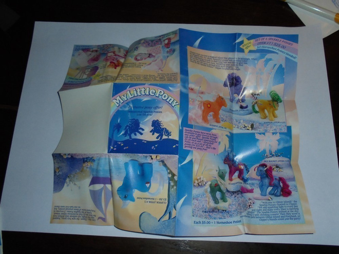 My Little Pony esitelehdykkä G1
