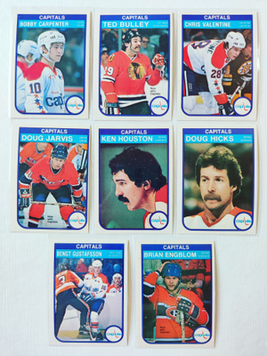 82-83 Opc - Washington Capitals 8kpl
