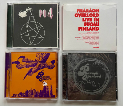 PHARAOH OVERLORD - bundle * 4 x CD * UUSIA *