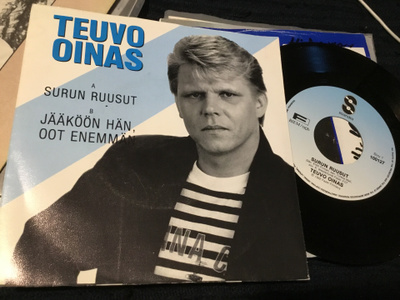 Teuvo Oinas Surun ruusut single ps 1992