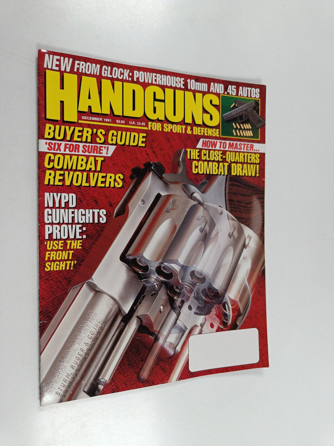 Handguns for sport & defence december 1991