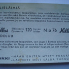 Jenkki, Hellas Villieläimiä N:o 76, toinen LEOPARDI laji - pikkukuva 2