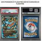 PSA 7 M Charizard EX #69 Pokemon Flashfire - pikkukuva 3