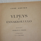 Jane Austen - Ylpeys ja ennakkoluulo 1.p. 1922 - pikkukuva 3