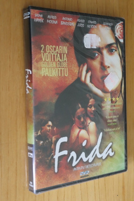 DVD Frida ( 2002 Salma Hayek uusi )