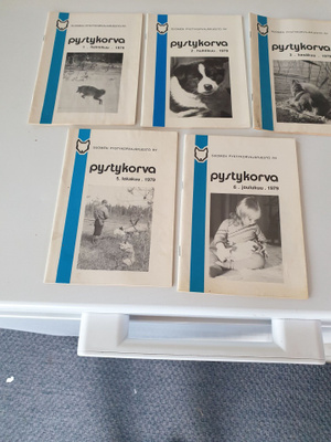 Pystykorva-lehdet v:lta 1979 (5 kpl)