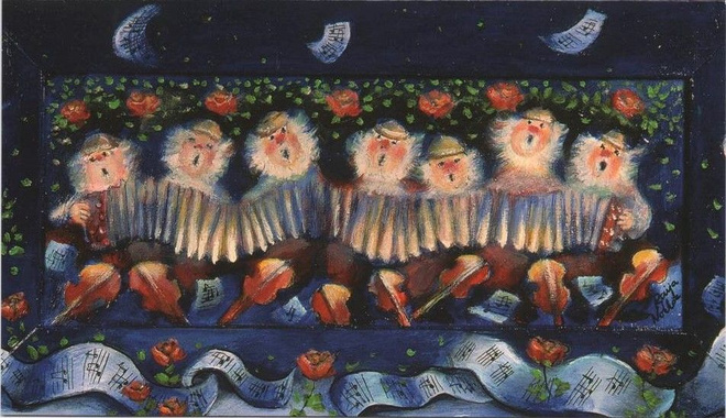 kortti **/° Haitari - erilaisia taidekortteja