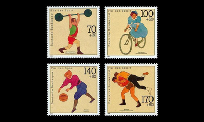Saksa 1499-502 ** Urheilu (1991)