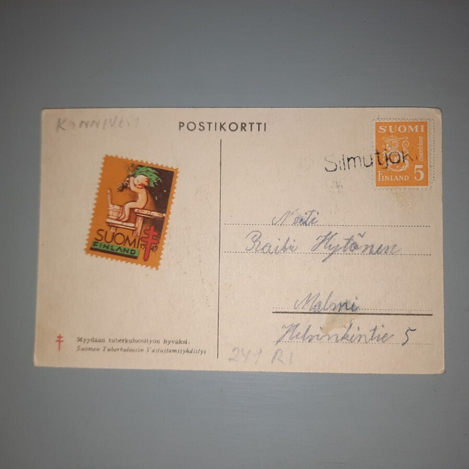 PK rivileima Silmutjoki Konnevesi,  k-49 kortilla