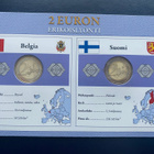 2€ 2014 Belgia + Suomi Monetan erikoissarja UNC - pikkukuva 1
