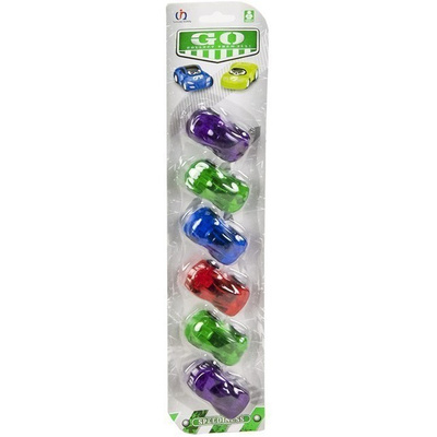 GO Pull Back Cars, 6kpl, 5cm *UUSI*
