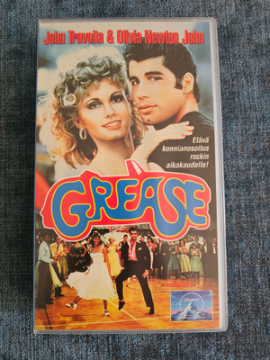 GREASE ( 1977 ) VHS ESSELTE VIDEO.