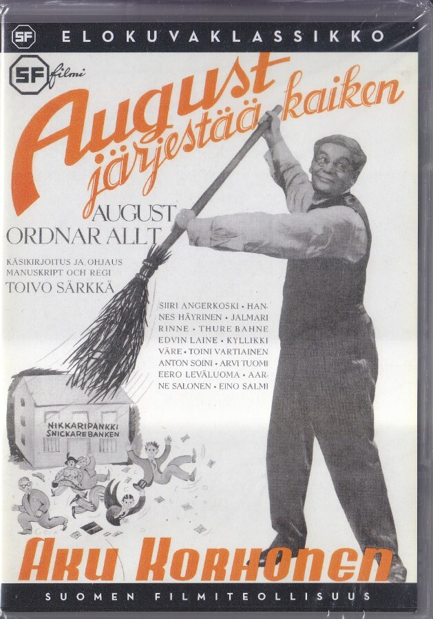 August järjestää kaiken (DVD)