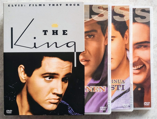 ELVIS PRESLEY: 3 klassista elokuvaa 1956-61 – Suomi-box 2004