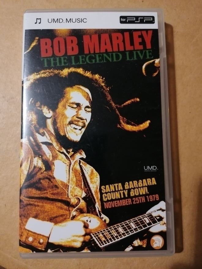 BOB MARLEY THE LEGEND LIVE UMD MUSIC FOR PSP