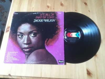 Jackie Wilson – It's All A Part Of Love lp orig US 1970 Soul