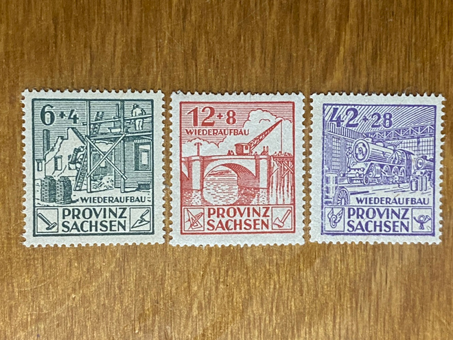 SAKSA 1946 NEUVOSTOLIITTO SEKTORI SARJA**