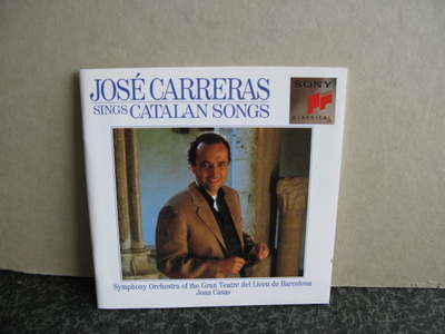 Jose Carreras sings Catalan songs cd