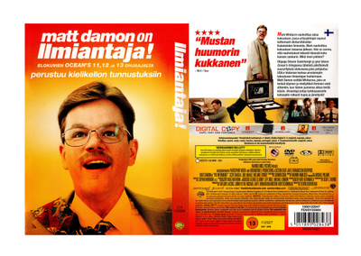 UUSI ILMIANTAJA! DVD (MATT DAMON 2009) - ILMAINEN TOIMITUS