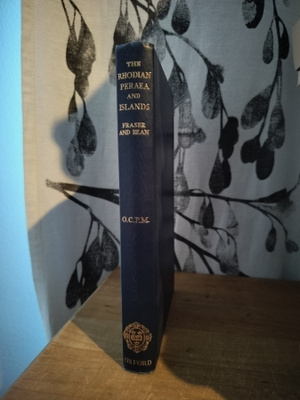The Rhodian Peraea and Islands - Fraser & Bean