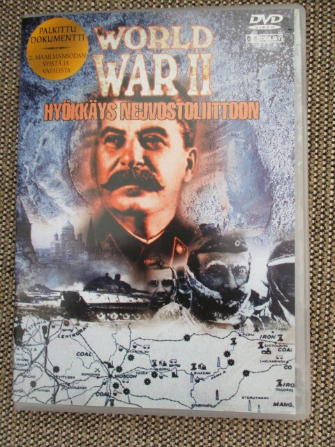 WORLD WAR II - HYÖKKÄYS NEUVOSTOLIITTOON (DVD)