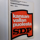 Sosialidemokraattisen puolueen ja eduskuntaryhmän toimint... - pikkukuva 1