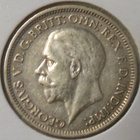 Britania. 6 pence 1936 hopea. - pikkukuva 1