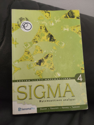 Kirja: Sigma 4: Matemaattinen analyysi