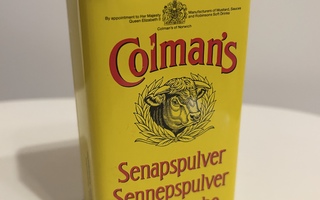Colman’s sinappijauhe peltipurkki