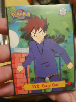 Pokemon Topps TV Animation Card #TV8 Gary Oak