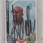 Juan Sebastian Veron Argentiina signed - pikkukuva 1