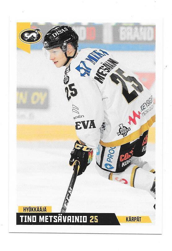 2019-20 CardSet #93 Tino Metsävainio Kärpät