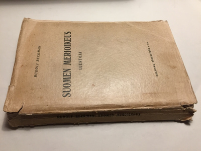 RUDOLF BECKMAN SUOMEN MERIOIKEUS LUENTOJA