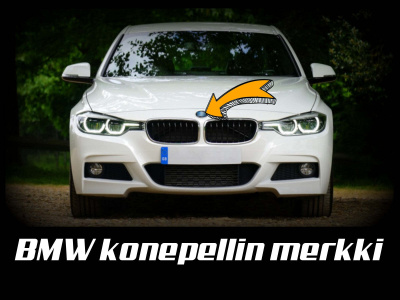 BMW Etu-/takamerkki; Eri kokoja (82/78/74mm) ja 