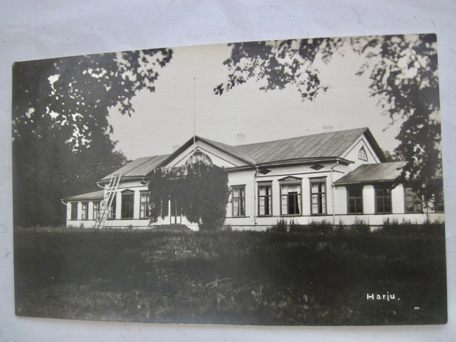 VANHA Postikortti Virolahti Harju 1920-l