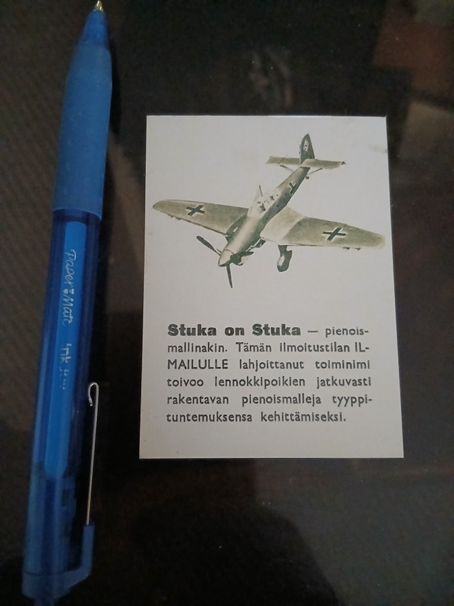 Junkers Ju 87 Stuka jääkaappimagneetti