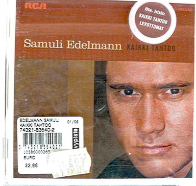 SAMULI EDELMANN: KAIKKI TAHTOO