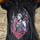 Restyle Pahatar Maleficent girlie ladyfit M paita - pikkukuva 1