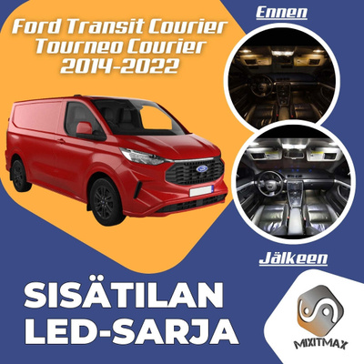 Ford Transit / Tourneo Custom Sisätilan LED-sarja 8-osaine