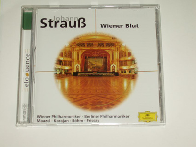 CD Johann Strauß - Wiener Blut (Uusi)