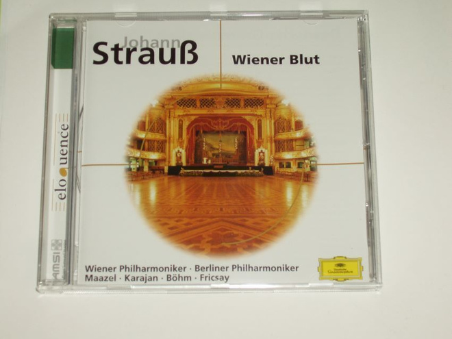 CD Johann Strauß - Wiener Blut (Uusi)