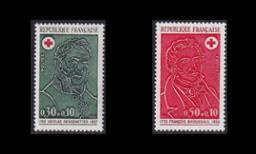 Ranska 1815-6 ** Punainen Risti (1972)