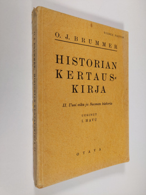 O. J. Brummer : Historian kertauskirja 2, Uusi aika ja Su...
