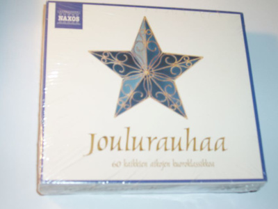 3 X CD Joulurauhaa (Uusi)