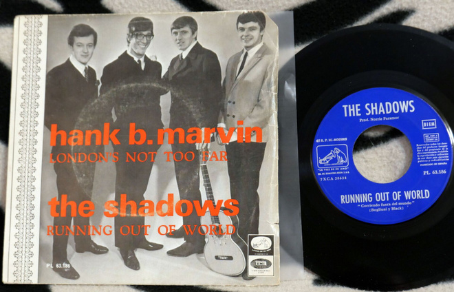 Hank B. Marvin  – London's Not Too Far 7" Spain 1968