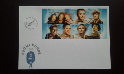 FDC Suomi viihde 6.9.1999 LaPe 1480-1485 V45
