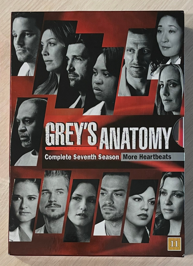 Greyn anatomia: Kausi 7 (2010-2011) 6DVD