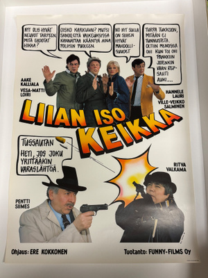 Elokuvajuliste: Liian iso keikka