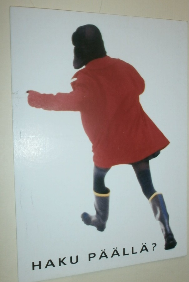Haku päällä, Otavan kirjamainospk, MiniMoi nro 1118, p. 2000